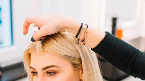AirTouch hair coloring